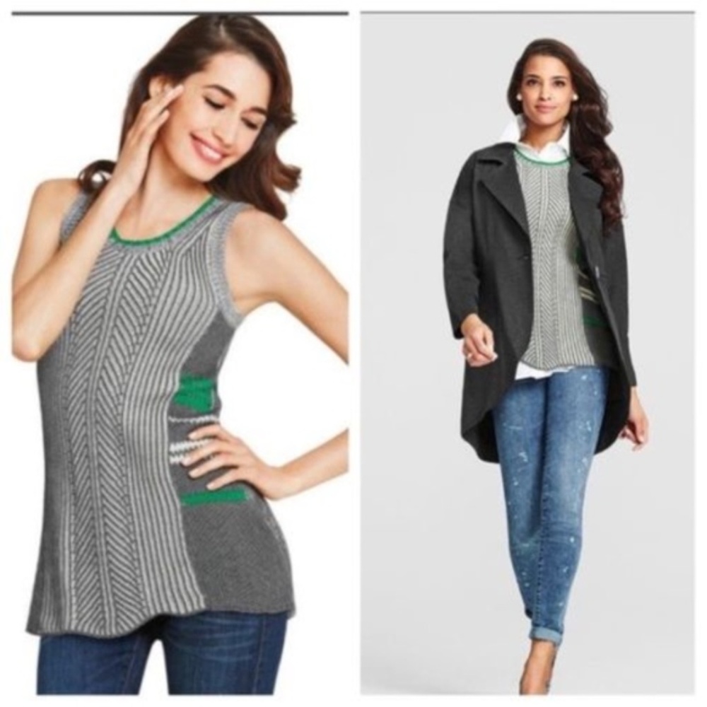 CAbi | Trident Sleeveless Sweater Vest #885